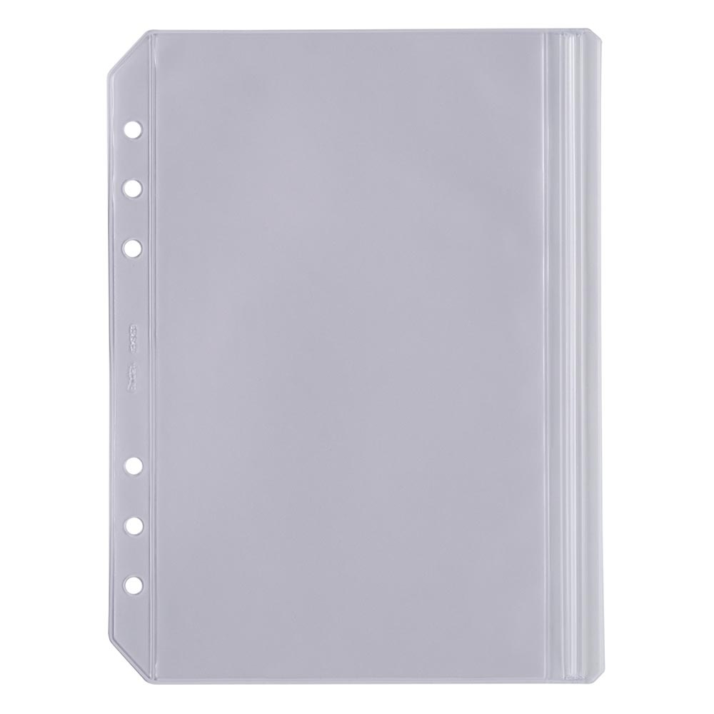 システム手帳用リフィル A5 仕切り付きクリアポケット[A5634][M便 2