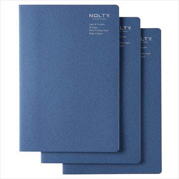 能率 NOLTY ノート A5 横罫6.0mm 薄型（ネイビー）[NTBNT8301