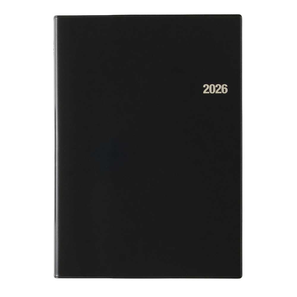 2026年1月始まり手帳 ウィークリー NOLTY(ノルティ) 能率手帳B5(黒