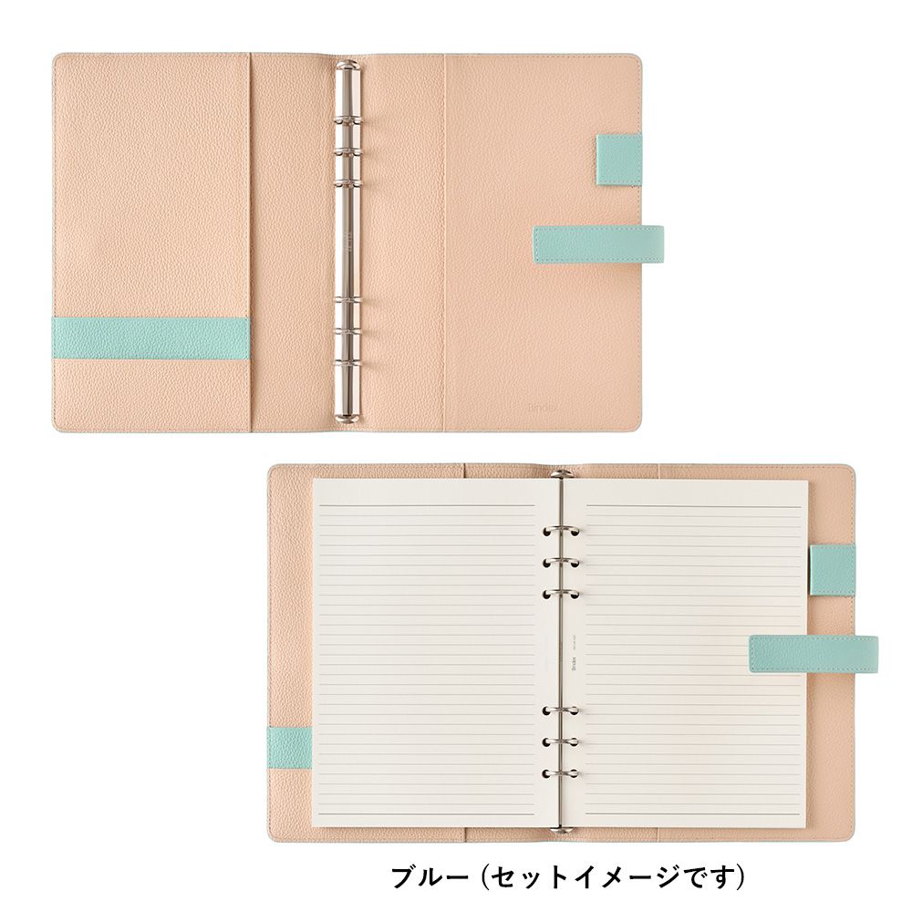 システム手帳 A5サイズ ユニトA15（ブラック,ピンク,オレンジ