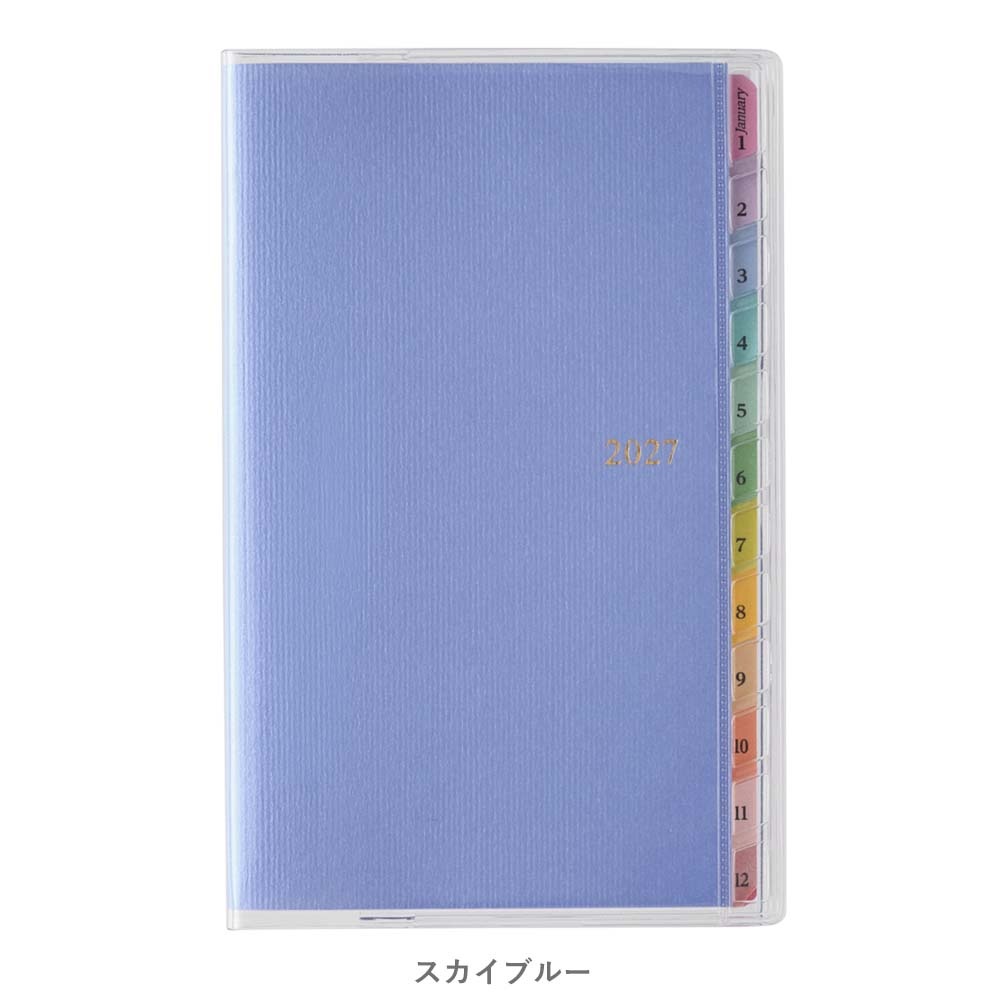 2027年1月始まり手帳 PAGEM by NOLTY ペイジェムマンスリーコンパクト