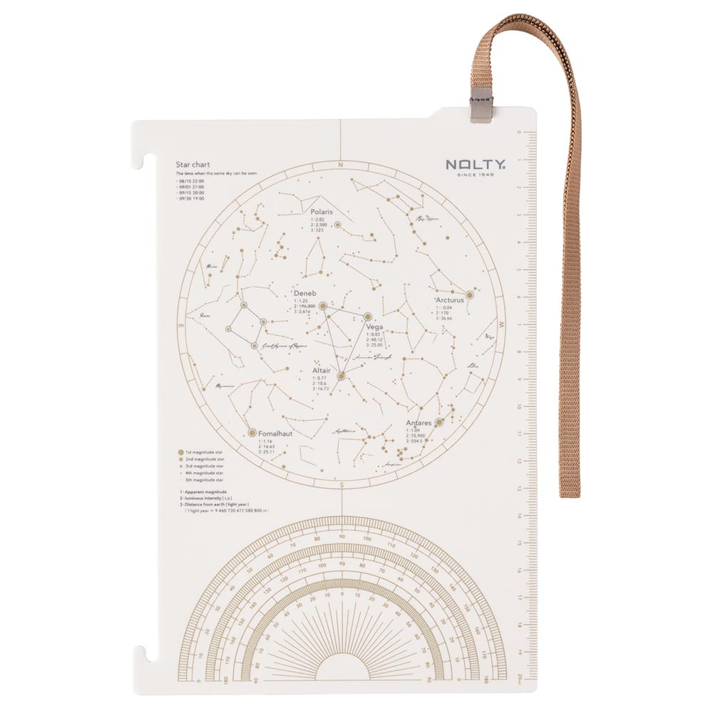 NOLTYノート kukuru A5 ゴムバンド付き下敷き[NTK1231][M便