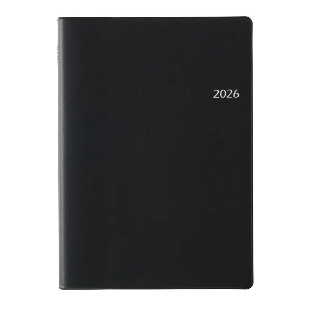 2026年1月始まり手帳 ウィークリー NOLTY(ノルティ) リフレ3(ブラック