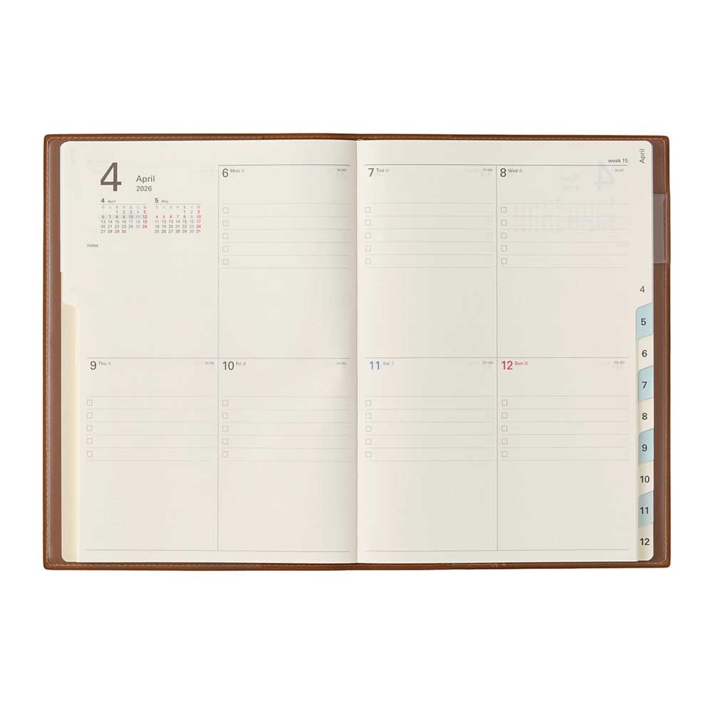 2026年1月始まり手帳 ウィークリー NOLTY(ノルティ) アクセスA5－5