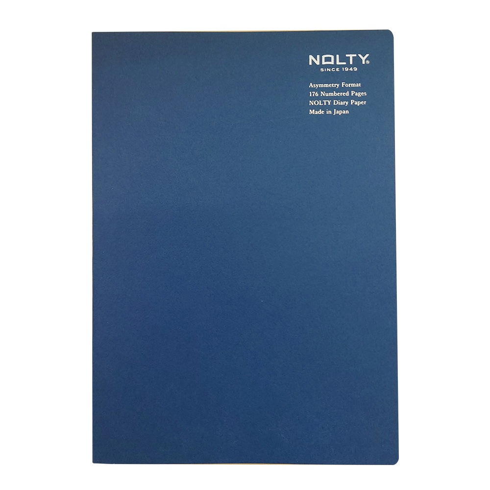 NOLTY ノート A5 アシンメトリー(ブラック,グレー,カーキ