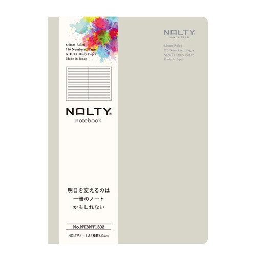 NOLTY �Ρ��� A5 ����6.0mm(�֥�å�,���졼)[NTBNT1301,NTBNT1302][M�� 9/26]UN