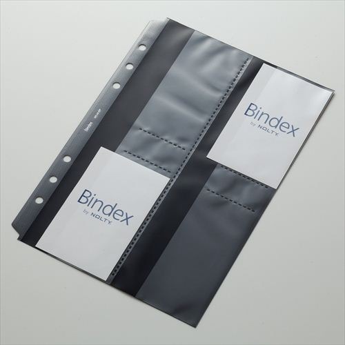 (業務用50セット) LIHITLAB 名刺ホルダー/名刺ファイル 〔A4〕 片面ポケット ヨコ入れ A-946 藍 業務用5セット) LIHITLAB 名刺ホルダー⁄名刺ファイル A4 片面