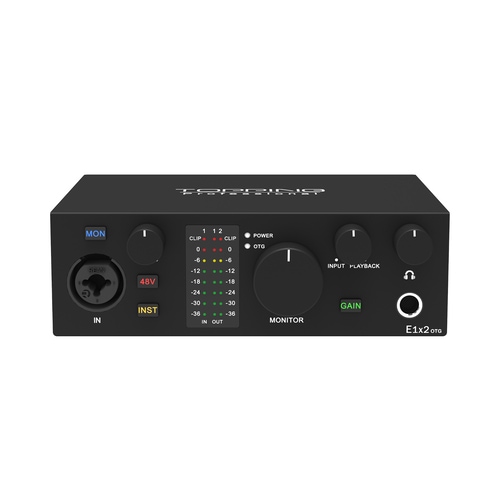 TOPPING Professional E1x2OTG ブラック【7月18日発売