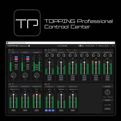 TOPPING Professional E2x2OTG ֥å44ȯ