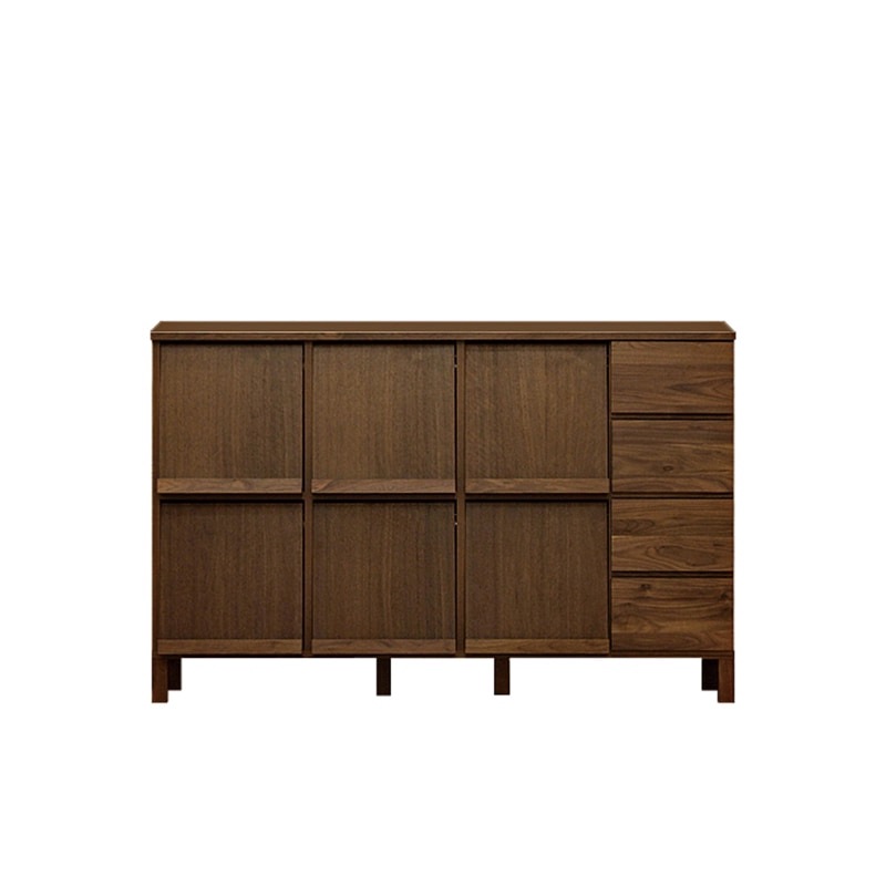 【廃番10%OFF】LECCE 143マガジンラック ウォルナット