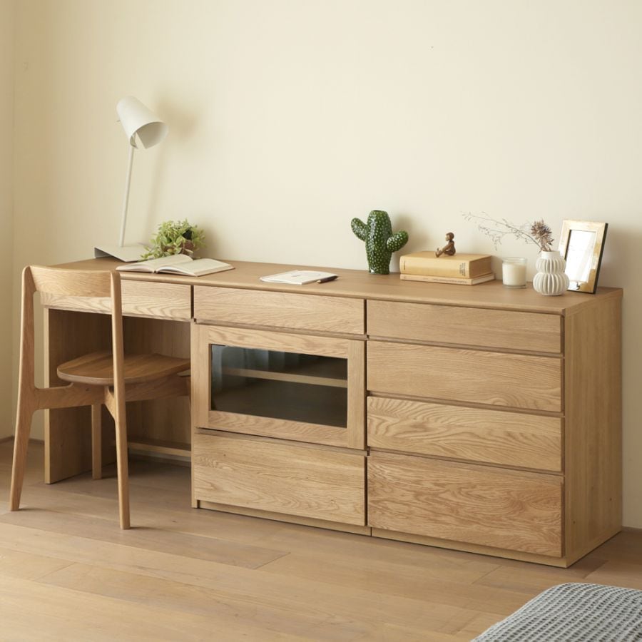 ASTER アスター DESK SET4 120天板 + サイドパネル（右・左） + 30
