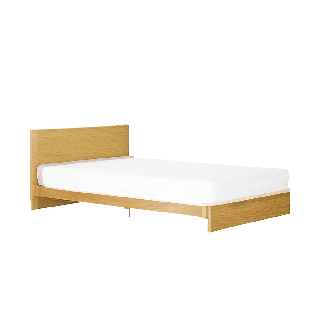 【廃番25%OFF】 MUR BED ダブル オーク
