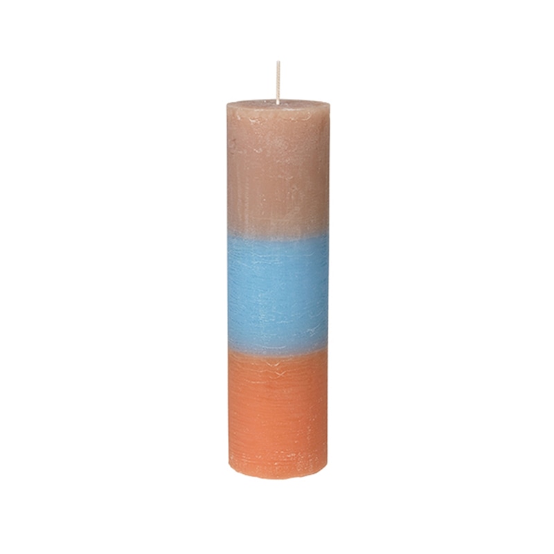 PILLAR CANDLE ‘RAINBOW'(HBC-219)