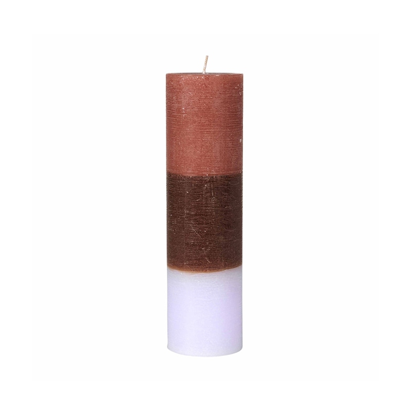 PILLAR CANDLE ‘RAINBOW'(HBC-218)