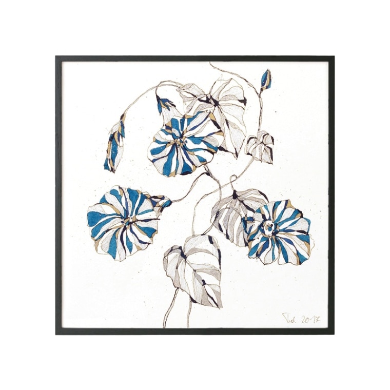 FLOWER BLUE BIG (ABC-52)