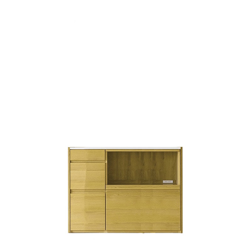 HARVEST ハーベスト【カウンタータイプ】set 5【幅130】オーク/ウォルナット