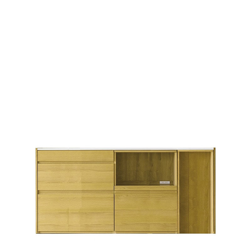 HARVEST ハーベスト【カウンタータイプ】set 10【幅200】オーク/ウォルナット