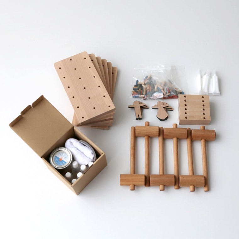 カタカタ人形工作キット(6人分)