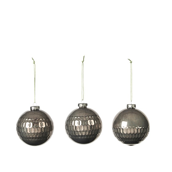 DECO BALL 'GRAFIK' GRAPE LEAF(HBC-131)