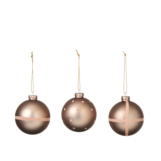 DECO BALL 'ALBERT'TAUPE GRAY(HBC-138)