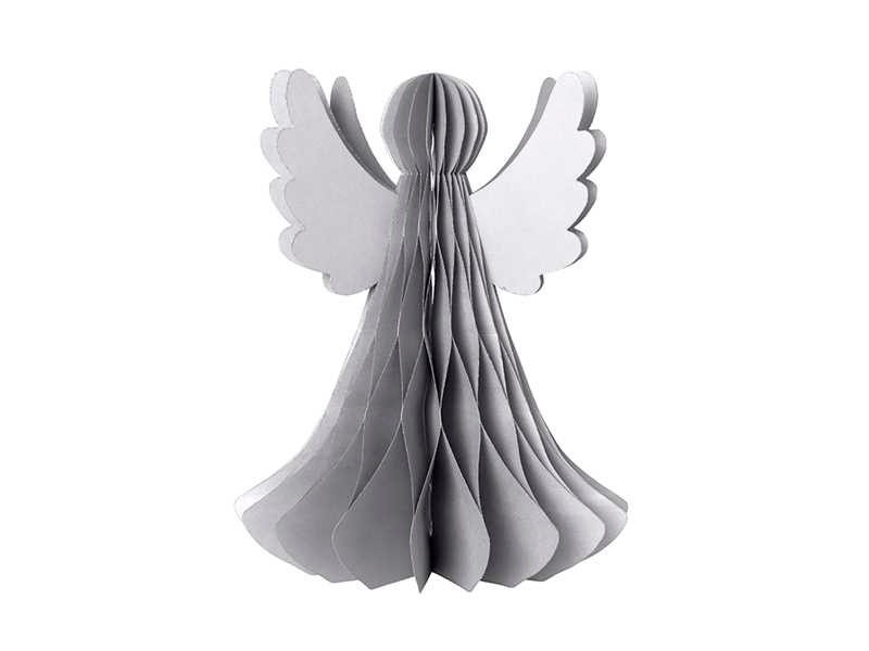 ANGEL WITH SILVER GLIT. L(HBC-166)