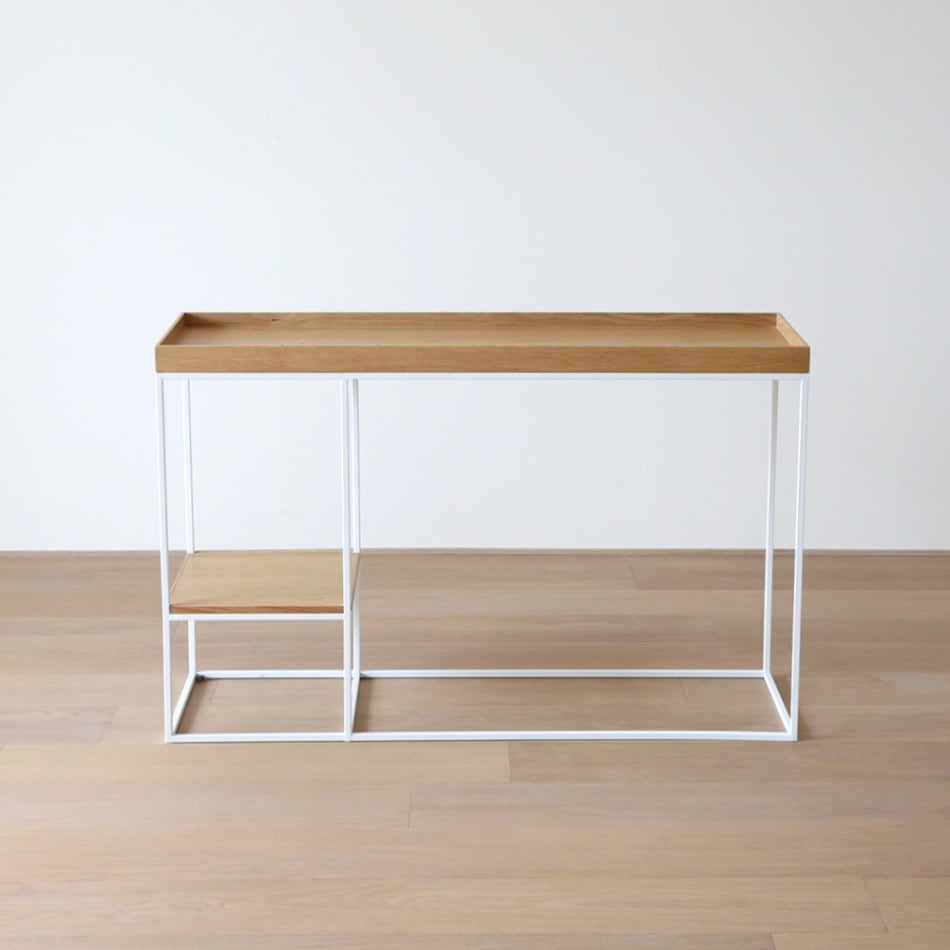 【40％OFF】【1台限り】【本社直営店】LINIE リニエコンソールテーブル　オーク