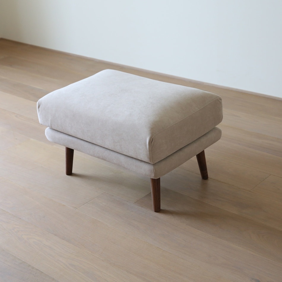 【25％OFF】【1台限り】【本社直営店】HELEN ヘレン オットマン ベージュ色