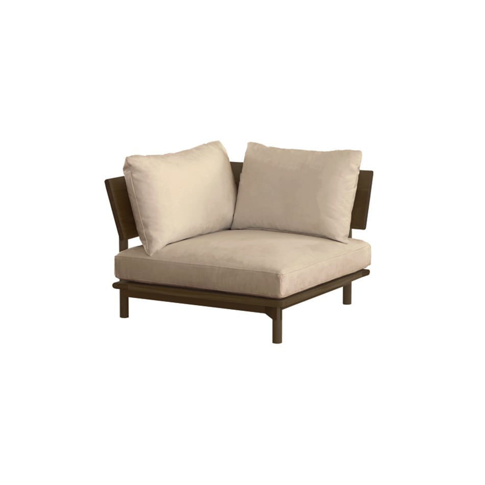 MOLEN SOFA コーナー ウォルナット【受注生産】