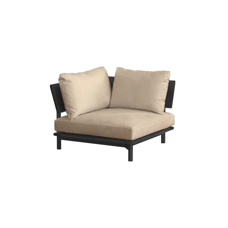 MOLEN SOFA コーナー オーク 黒塗装【受注生産】