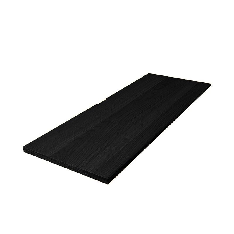 PLAIN DESK オーダー無垢天板 ・幅 60~240 cm・奥行き 45~70cm オーク黒塗装