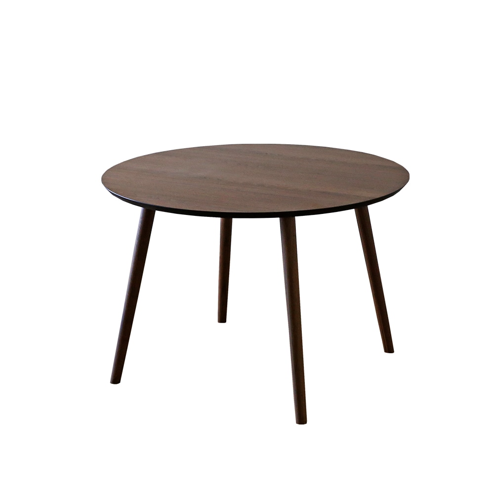 MALLOON DINING TABLE Φ105 ウォルナット