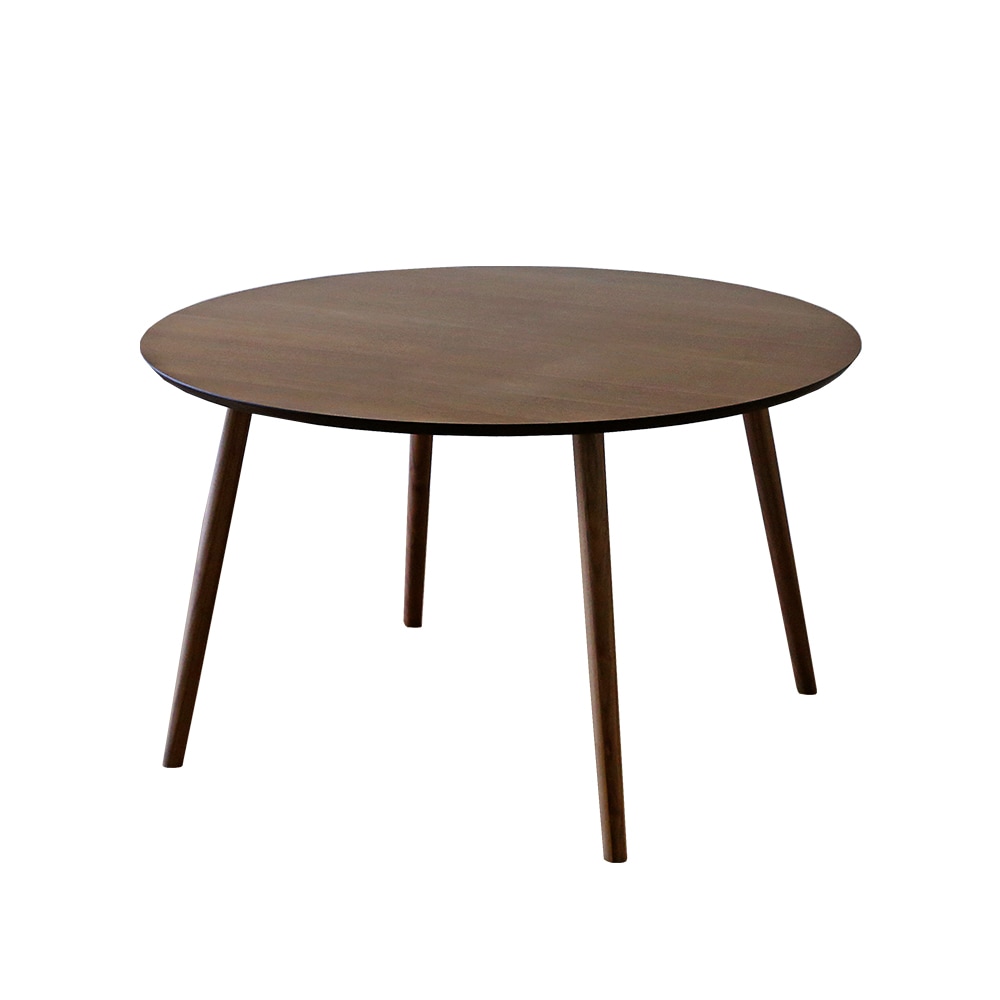 MALLOON DINING TABLE Φ120 ウォルナット