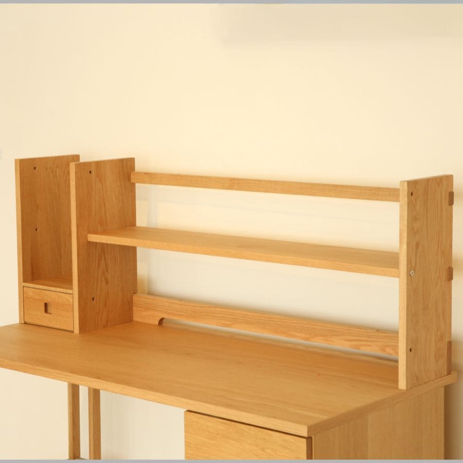 【20％OFF】【1台限り】【本社直営店】PLAIN DESK 幅130cm 上置きのみ(タイプB) オーク