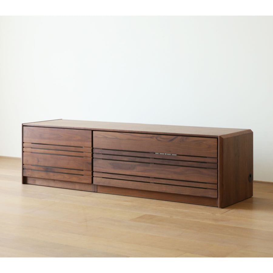 【30％OFF】【1台限り】【本社直営店】スタンザ W150 TVボードセット （150天板+60TVボード下台+90TVボード下台+TV用サイドパネル（左・右））ウォルナット
