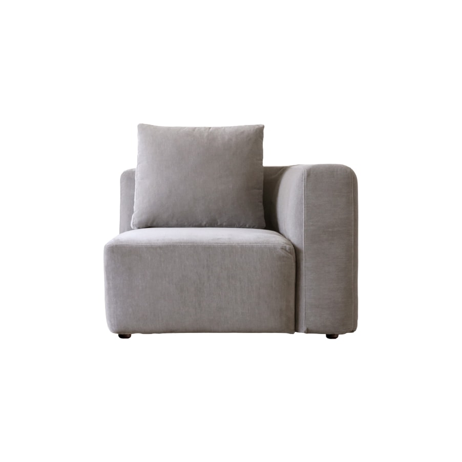 SUMOWA SOFA コーナーソファ（右）ライトグレー