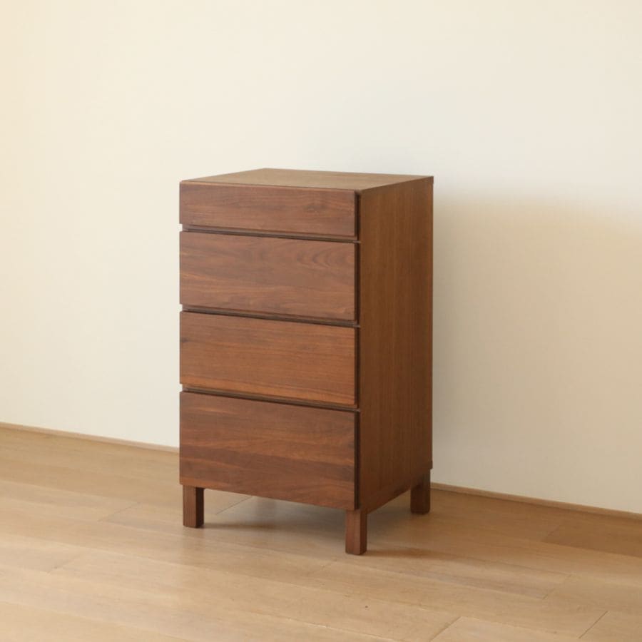 【20％OFF】【1台限り】【本社直営店】LECCE 50サイドチェスト(D44cm) ウォルナット