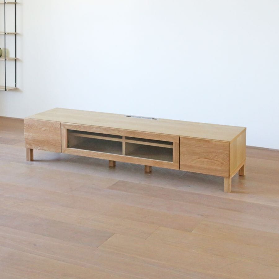 【30％OFF】【1台限り】【本社直営店】レッチェ 164TVボード オーク