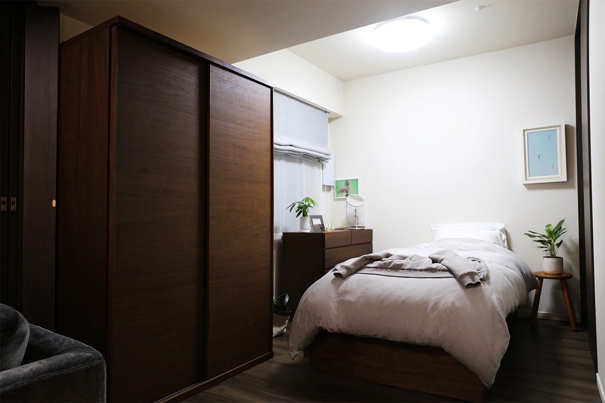 LECCE 120ワードローブ ウォルナット