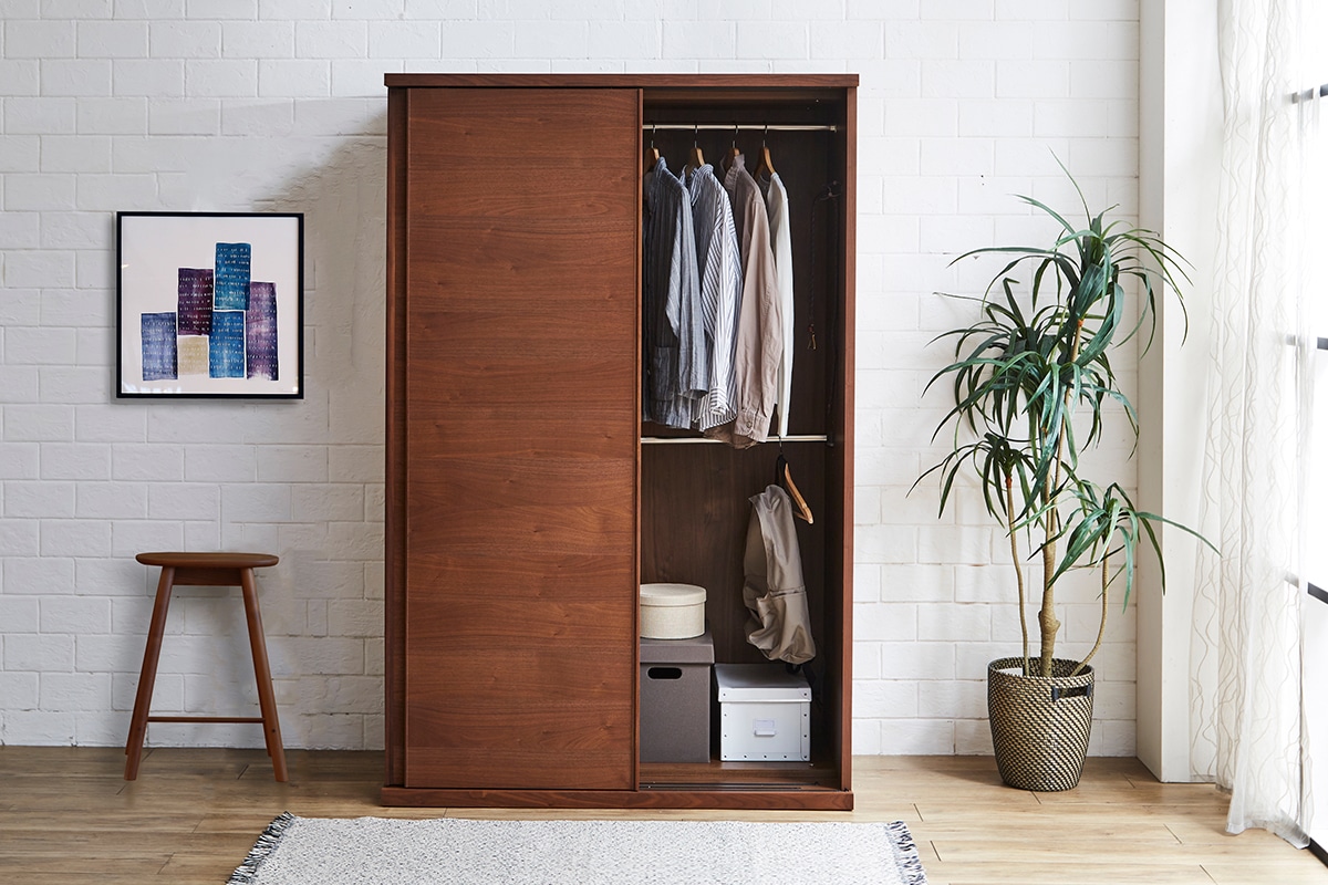 LECCE 120ワードローブ ウォルナット