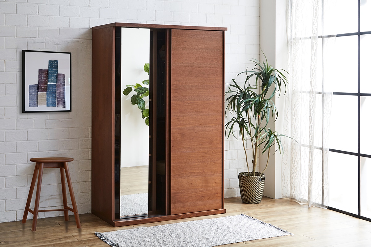 LECCE 120ワードローブ ウォルナット