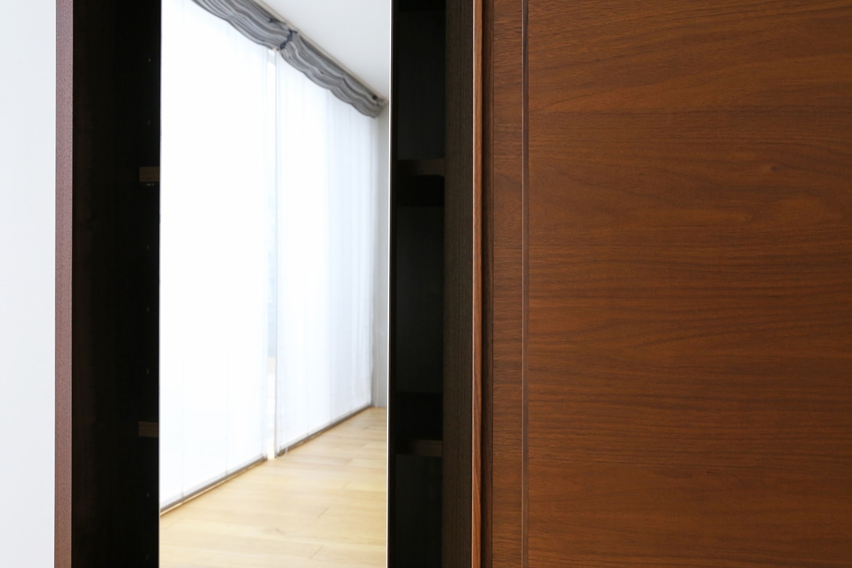 LECCE 120ワードローブ ウォルナット