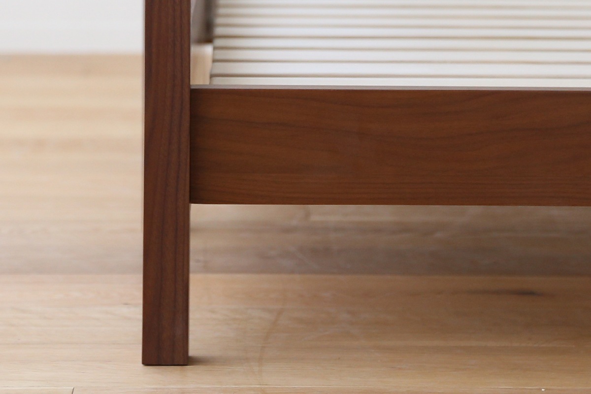 MARK BED シングル ウォルナット