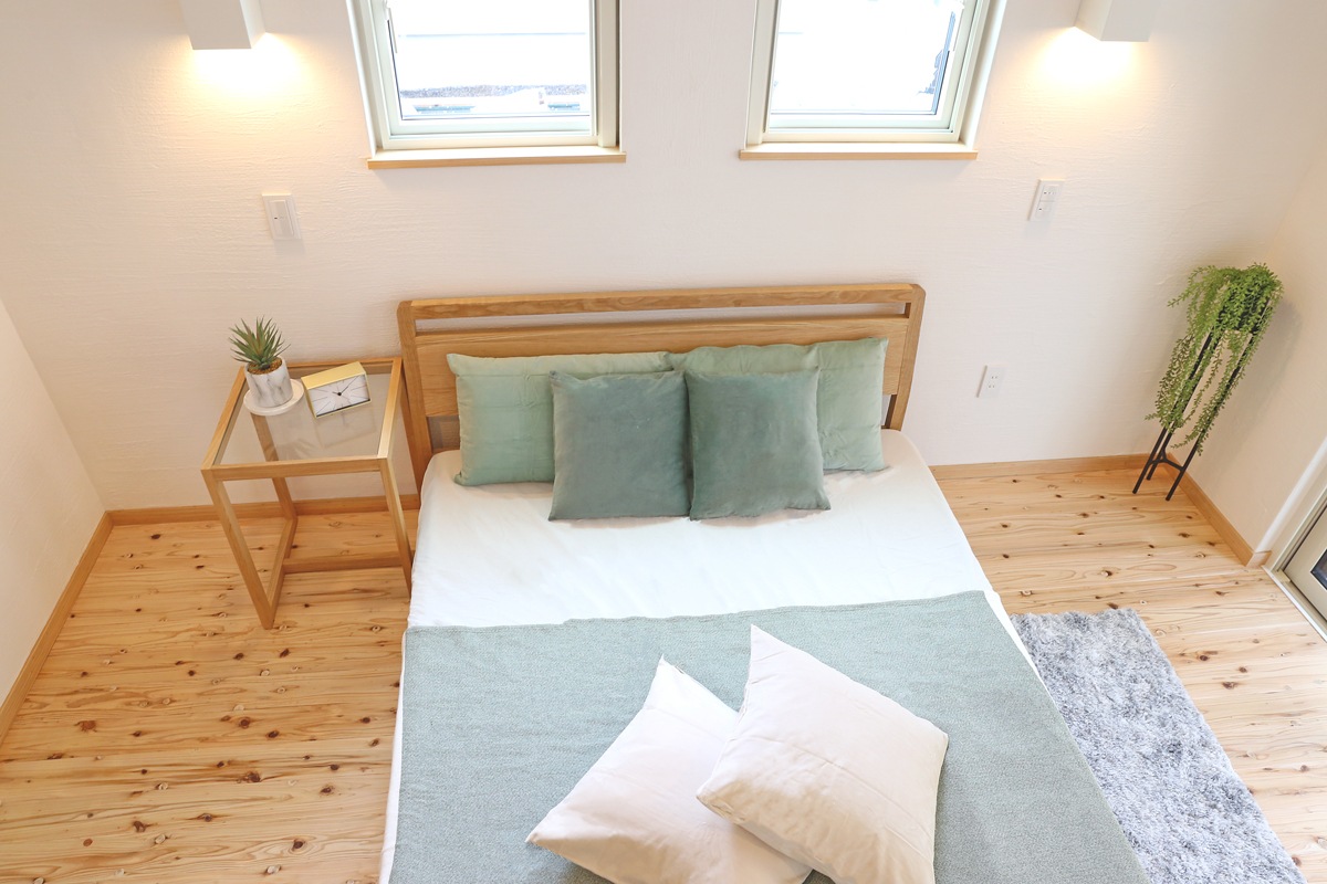 MARK BED シングル ウォルナット