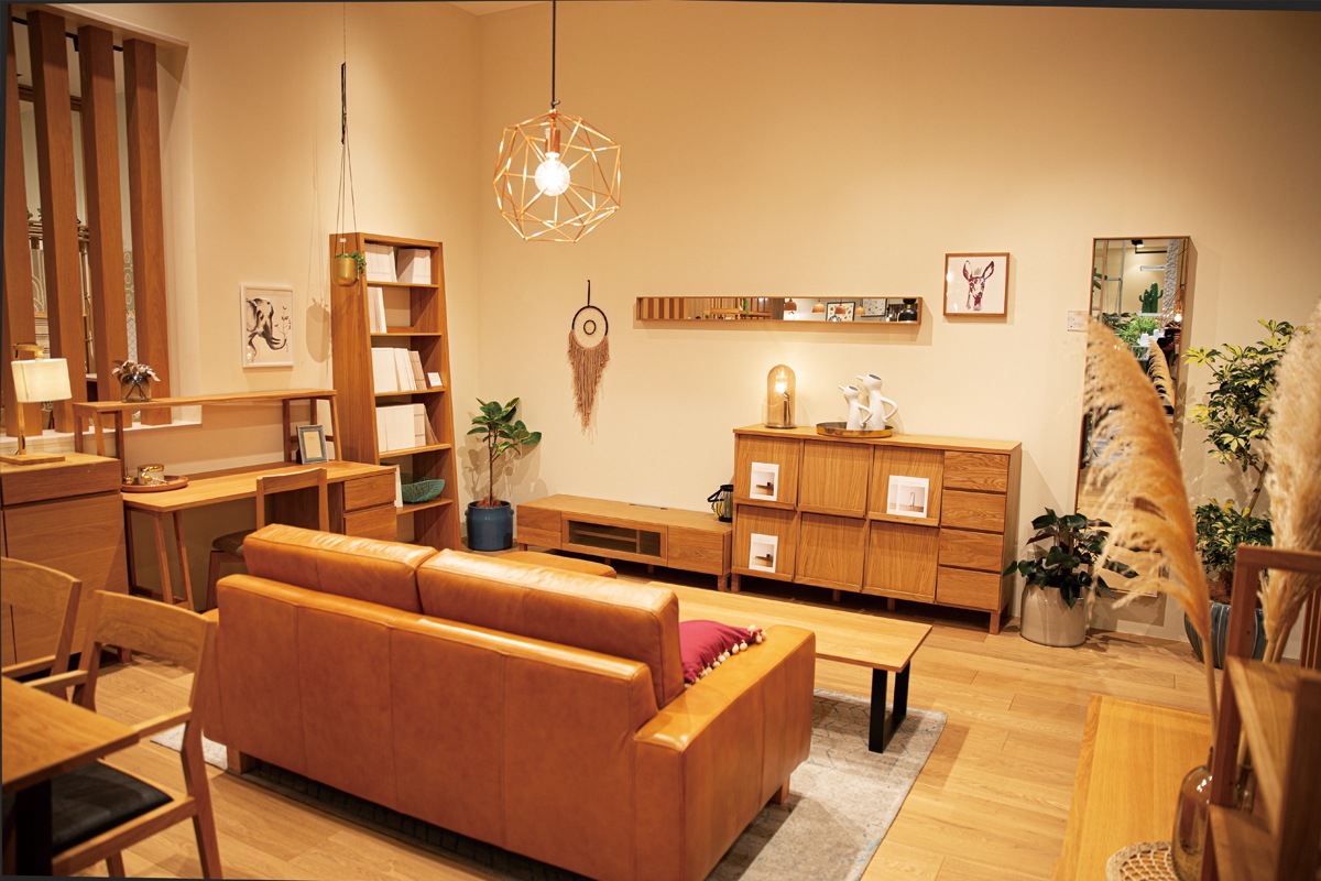 BOX MIRROR 14170ミラー オーク