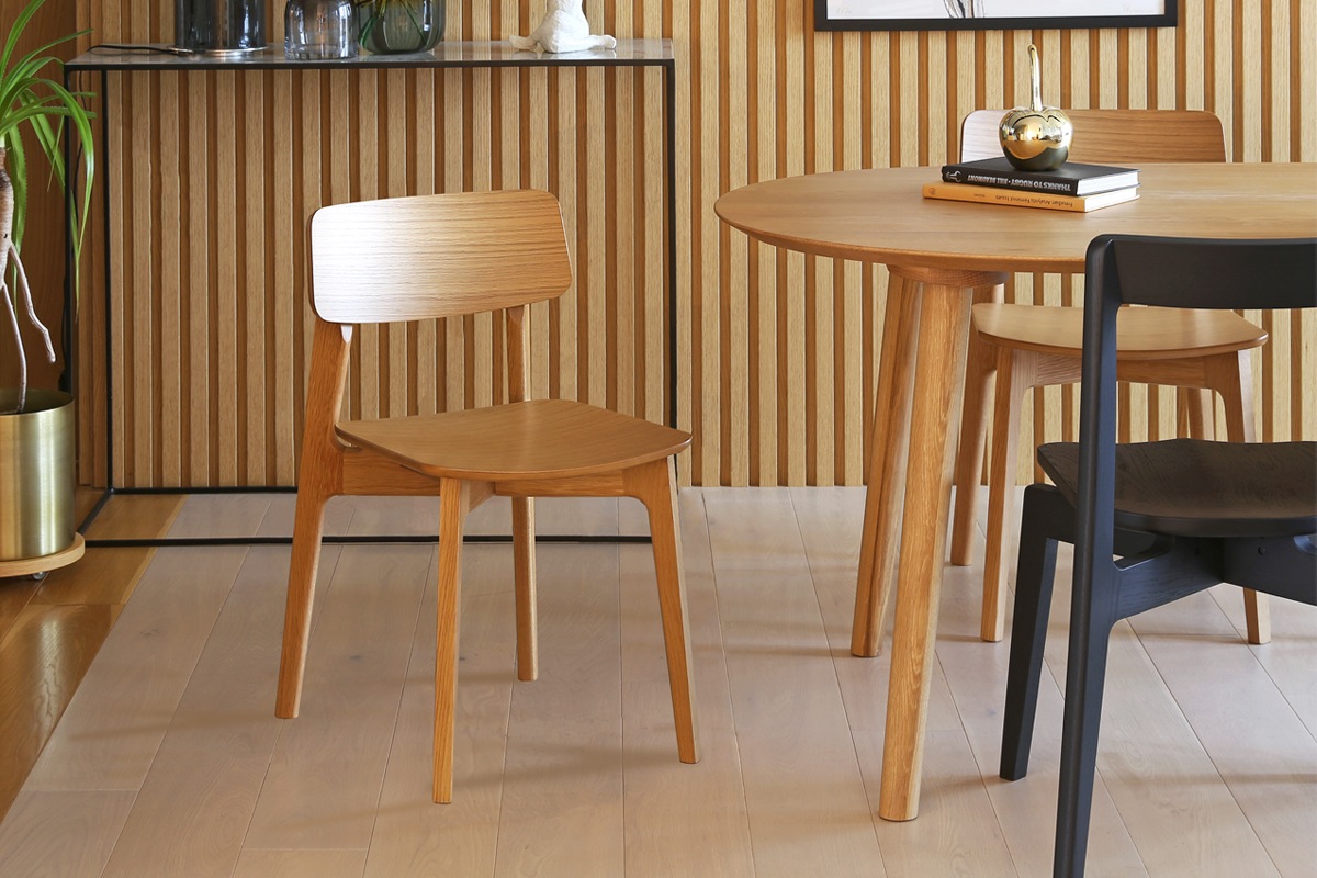 BLANC CHAIR オーク/板座