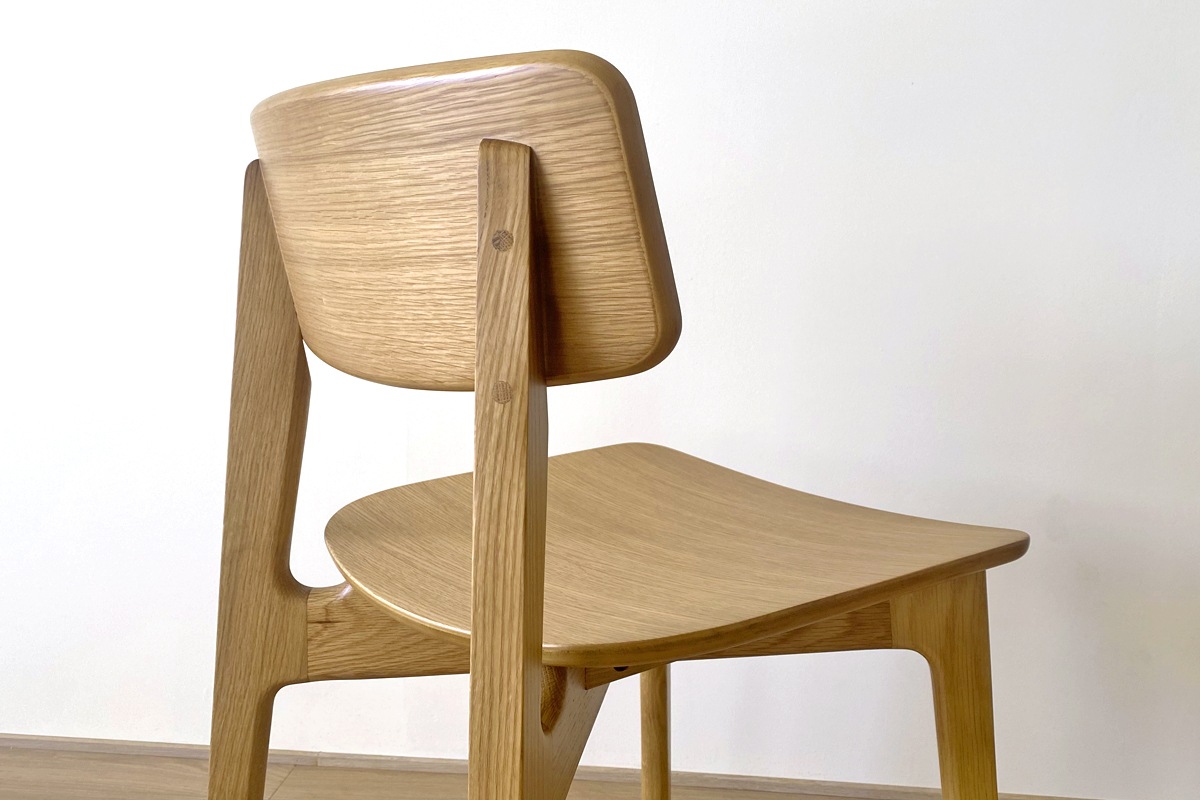 BLANC CHAIR オーク/板座