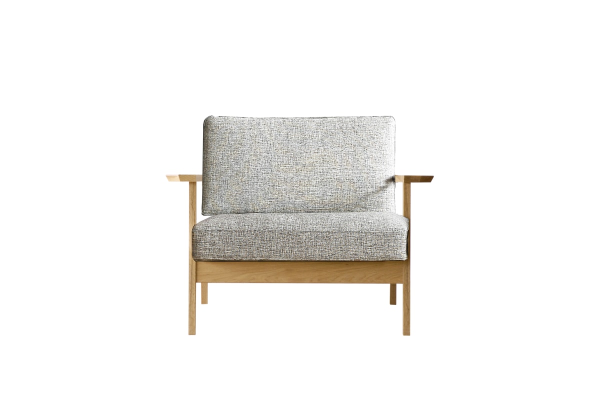 CEBU SOFA 1人掛け オーク 【受注生産】