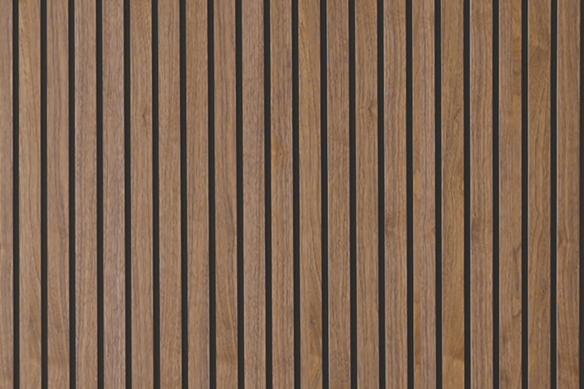 WOOD RIB PANEL ウッドリブパネル シンプルタイプ オーダーパネル W90×H~120 ウォルナット