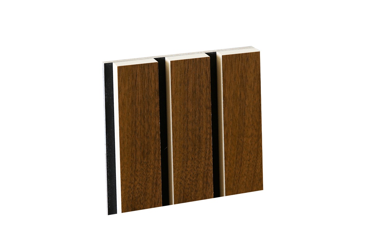 WOOD RIB PANEL ウッドリブパネル シンプルタイプ オーダーパネル W90×H~120 ウォルナット