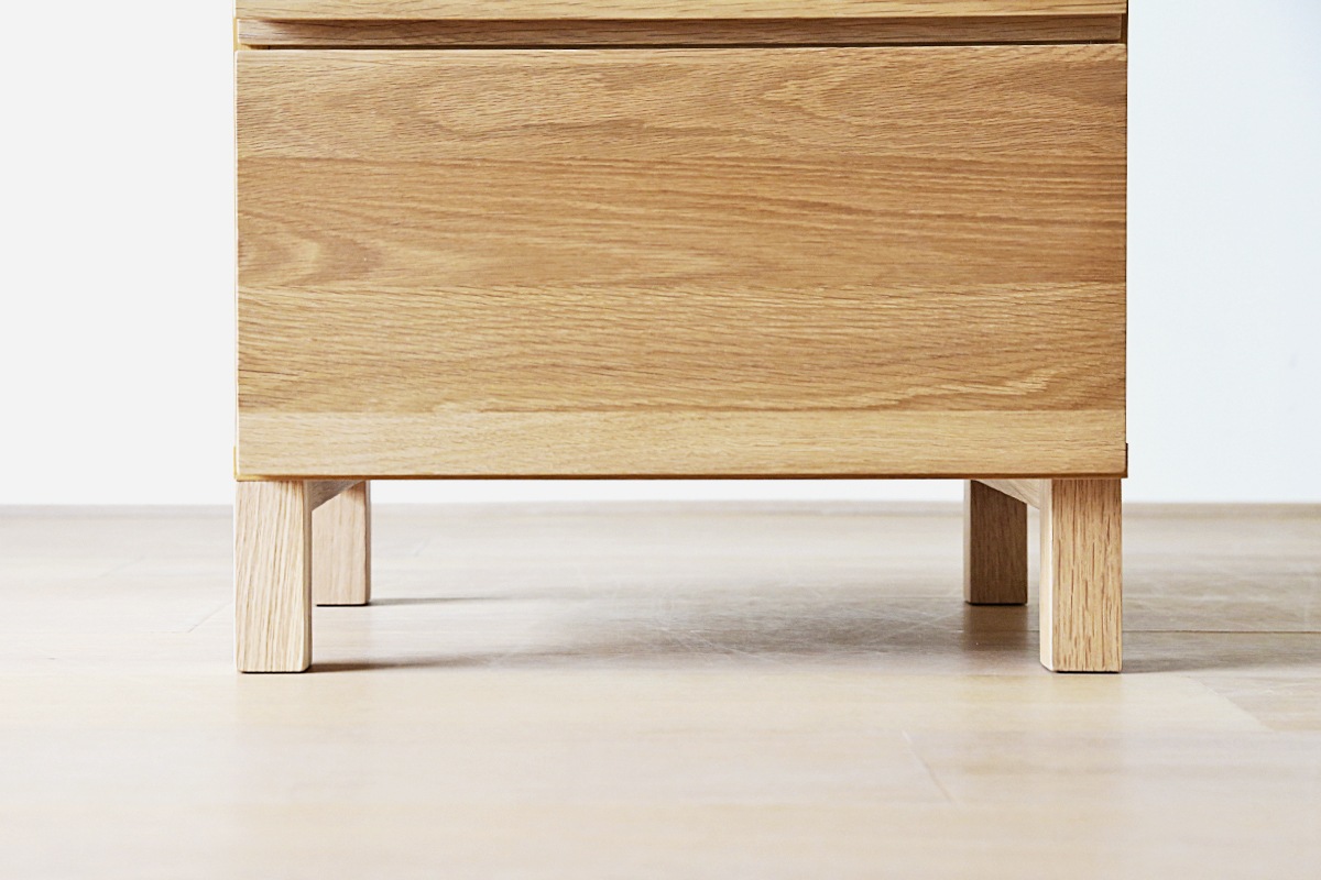 LECCE 50リビングハイチェスト オーク